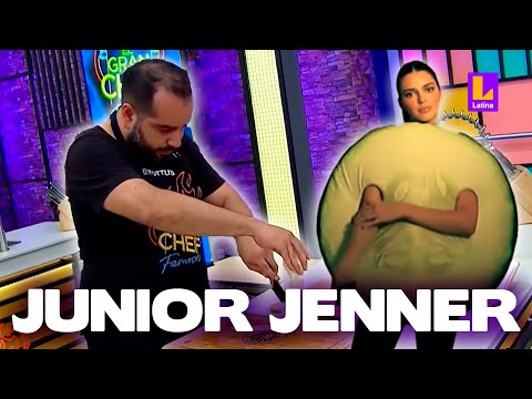 Te vas a ma***: Junior Silva y su corte de pepino al estilo Kendall Jenner | El Gran Chef Famosos