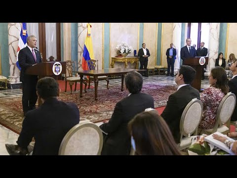 Declaración conjunta pdtes de Colombia, Iván Duque y de República Dominicana, Luis Abinader Corona