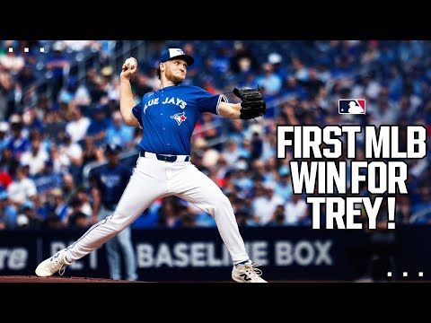 Trey Yesavages SCORELESS and impressive third MLB start with Blue Jays ⚡ (5 strikeouts, 2 walks)
