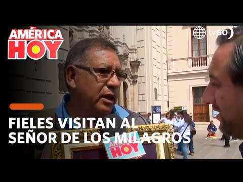 América Hoy: Fieles visitan al Señor de los Milagros (HOY)