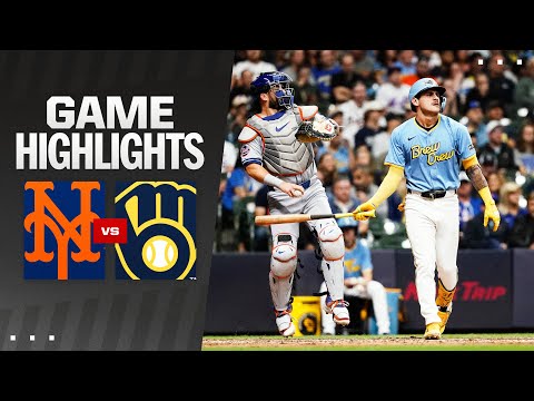 Mets vs. Brewers Game Highlights (9/28/24) | MLB Highlights