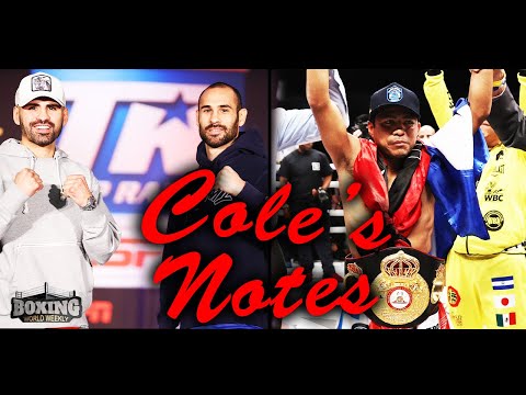 Boxing 🥊 COLE'S NOTES: Ramirez vs. Pedraza, Gonzalez vs. Martinez & More | Preview | BOXING WORLD WEEKLY