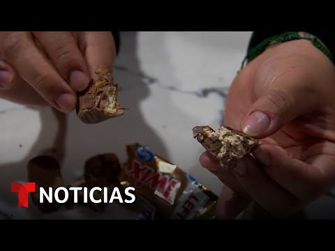 Encuentran agujas en chocolates para niños en California