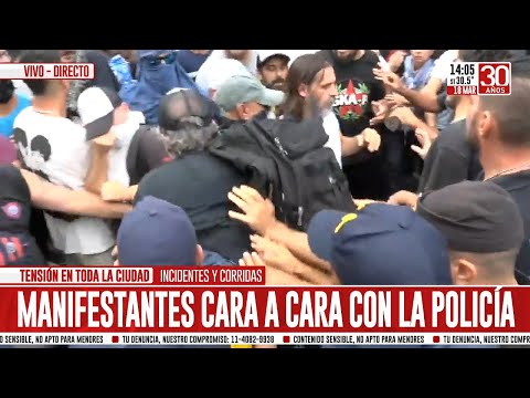 Tensión en toda la ciudad: incidentes y corridas en Liniers