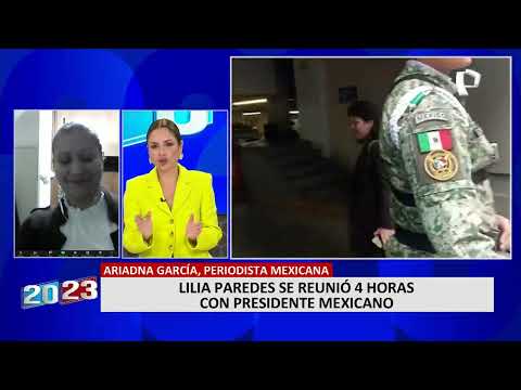 Ariadna García: Lilia Paredes tiene protección y choferes puestos por el Gobierno mexicano