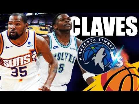 Suns vs Timberwolves  PLAYOFFS NBA  Claves y Predicciones  Ant vs Booker  Durant  Gobert ??