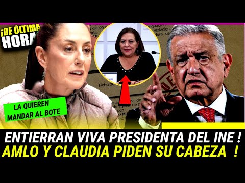 AMLO Y CLAUDIA ACABAN CON LA V1DA DEL INE, NOTICIAS DE MEXICO HOY