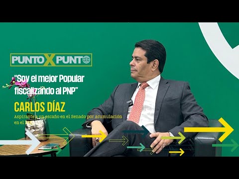 Carlos Díaz: Soy el mejor Popular fiscalizando al PNP