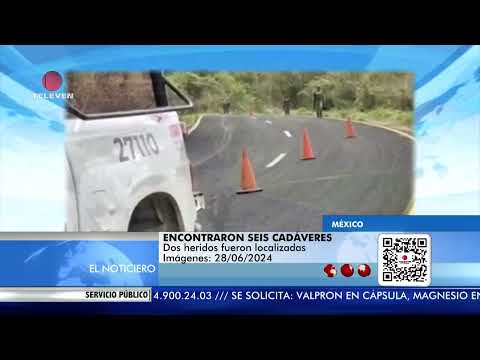 Encontrados seis cadáveres en México – El Noticiero primera emisión 01/07/24