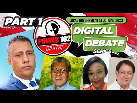 Digital Debates 1- Gary Griffith, Felicia Holder, Timothy Hamel-Smith, David Abdulah.