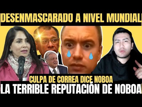 Luisa González TRAPEA con las mentiras de DANIEL NOBOA “Noboa vergüenza a nivel mundial