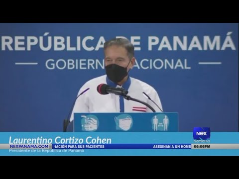Presidente Cortizo anuncia vacunación a personas de 16 años en adelante en algunas provincias