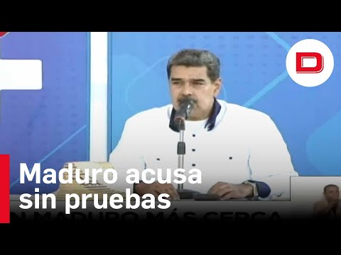 Maduro arremete contra una reunión «en Colombia» de Álvaro Uribe y Leopoldo sin pruebas
