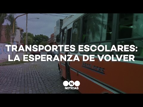 El DRAMA de los TRANSPORTES ESCOLARES en medio de la PANDEMIA de CORONAVIRUS - Telefe Noticias