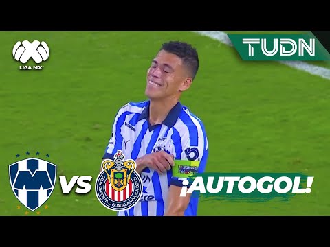 ¡AUTOGOL! Moreno ayuda a Chivas | Monterrey 0-1 Chivas | CL2024 - Liga Mx J13 | TUDN