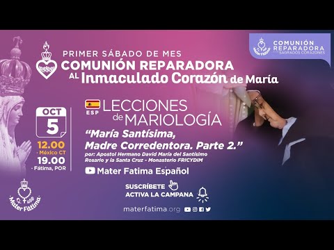 Lecciones de Mariológia Maria Santisima Corredentora. Parte 2.