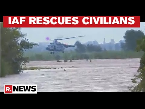 J&K: Seven Civilians Rescued By The Indian Air Force