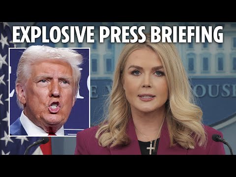 'Masterclass' moments from Trump Press Secretary Karoline Leavitt in 1st White House briefing