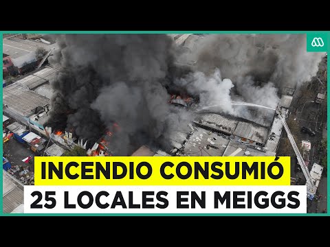 Incendio consumió 25 locales en Meiggs: ¿Cómo se originó el siniestro?