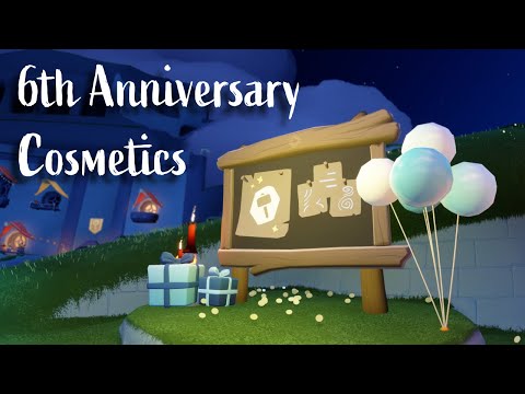 🇨🇳Sky光遇 6周年アニバーサリー･オフィス常設新アイテム観察  Sky星を紡ぐ子供たち 中国サーバー