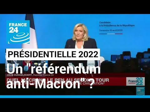 Présidentielle 2022 : Marine Le Pen veut transformer cet entre-deux-tour en référendum anti Macron