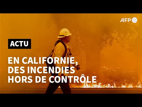 En Californie, des maisons dévorées par des incendies hors de contrôle | AFP