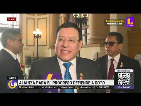 César Acuña y APP defienden a Alejandro Soto pese a denuncia por estafa