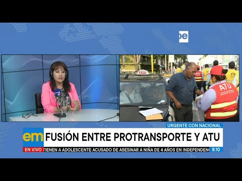 María Jara: cuando Protransporte se fusione con la ATU “arrancamos con todo”