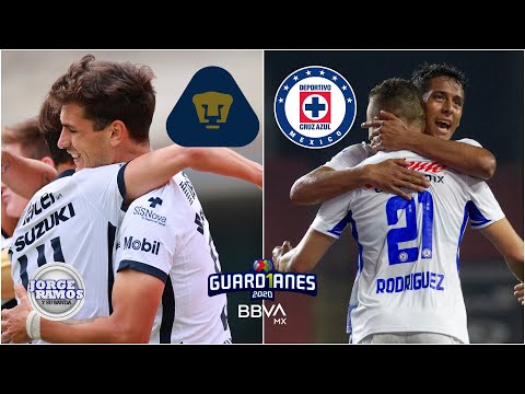 LIGA MX Pumas y Cruz Azul con rumbo firme a la Liguilla del futbol mexicano | Jorge Ramos y Su Banda