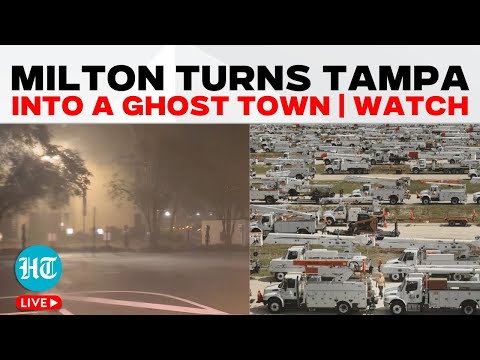 LIVE | Hurricane Milton's Rampage: Tampa Battens Down as Catastrophic Storm Nears | US News |Florida