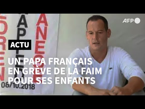 Japon: grève de la faim d'un père français privé de voir ses enfants | AFP