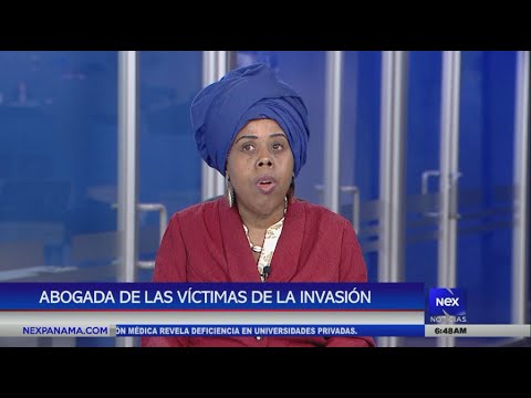 Irma Camargo nos habla de las vi?ctimas de la invasio?n de Estados Unidos a Panama?