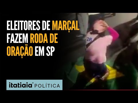 APOIADORES DE MARÇAL FIZERAM RODA DE ORAÇÃO NA AV. PAULISTA, CLAMANDO POR VIRADA EM SP