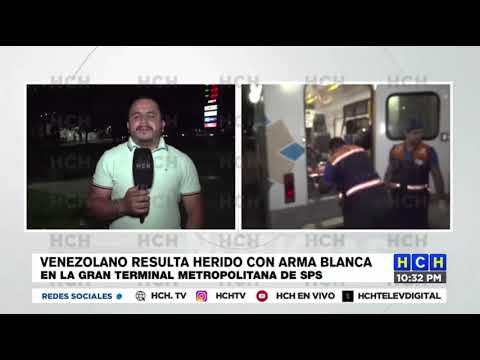 Venezolano resulta herido tras ser atacado con arma blanca en SPS