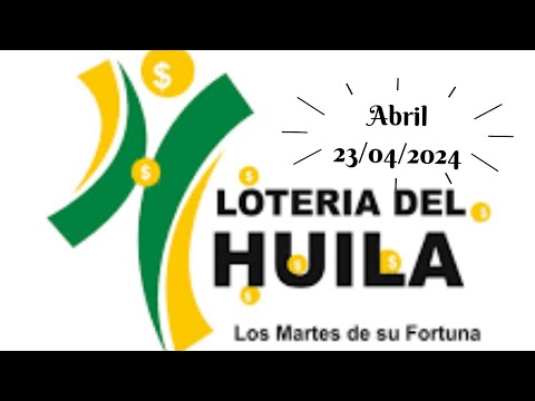 LOTERIA del HUILA HOY Martes 23 de Abril 2024 RESULTADO PREMIO MAYOR #loteriadelhuila
