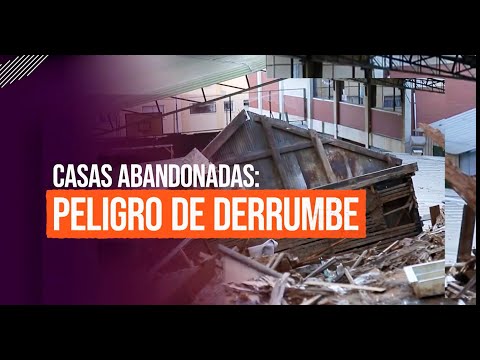 $1.000 millones sin usar para evitar derrumbes de casas en Valparaíso #ReportajesT13