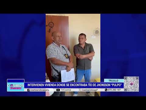 Trujillo: intervienen vivienda donde se encontraba tío de Jhonsson ‘Pulpo’