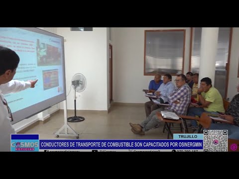 Trujillo: conductores de transporte de combustible son capacitados por Osinergmin