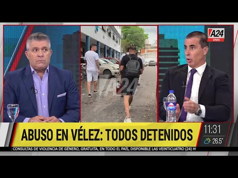 Abuso en Vélez: declaró la víctima y los cuatro jugadores quedaron detenidos