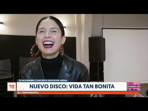 Francisca Valenzuela presenta su nuevo disco Vida tan bonita