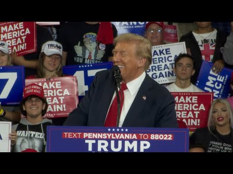 Donald Trump full speech at rally in Reading, PA (Oct. 9, 2024)