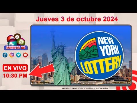 New York Lottery en vivo ?Viernes 4 de octubre  2024 - 10:30 PM #loteriasdominicanas