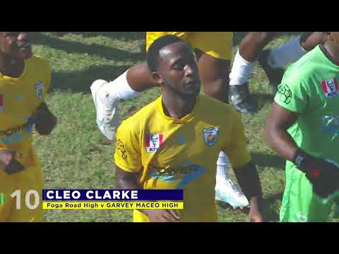 Cleo Clarke strike for Garvey Maceo vs Foga Road High is the week 4 SBF Goal of the week!