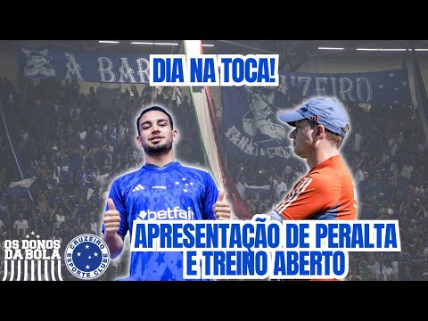 DIA DO CRUZEIRO! PERALTA APRESENTADO E TREINO ABERTO NA TOCA DA RAPOSA 2!