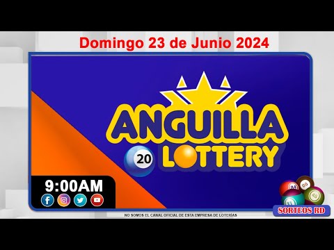 Anguilla Lottery en VIVO  | Domingo 23  de junio del 2024 - 9:00 AM #loteriasdominicanas