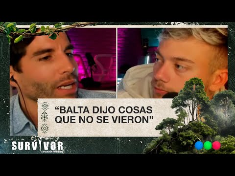 AGUS pasó por el stream y aclaró las dudas sobre su PELEA con Baltasar en Survivor