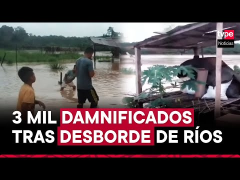 Ucayali: desborde de ríos causa inundación y deja cerca de 3000 damnificados