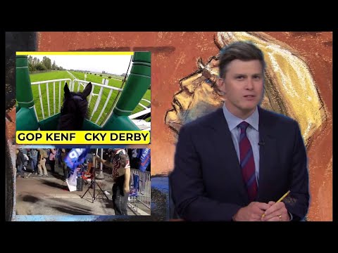 SNL PERFECT Kristi Noem joke upsets Trump GOP KENF*cky Derby 'Breaking GYA'