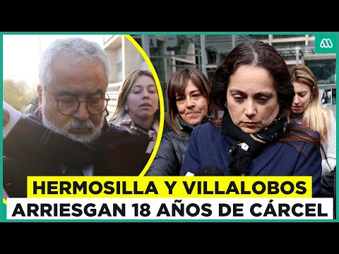 Hermosilla y Villalobos arriesgan 18 años de cárcel: Los delitos que se le imputan a los abogados