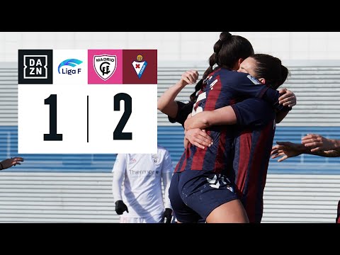 Madrid CFF vs SD Eibar (1-2) | Resumen y goles | Highlights Liga F